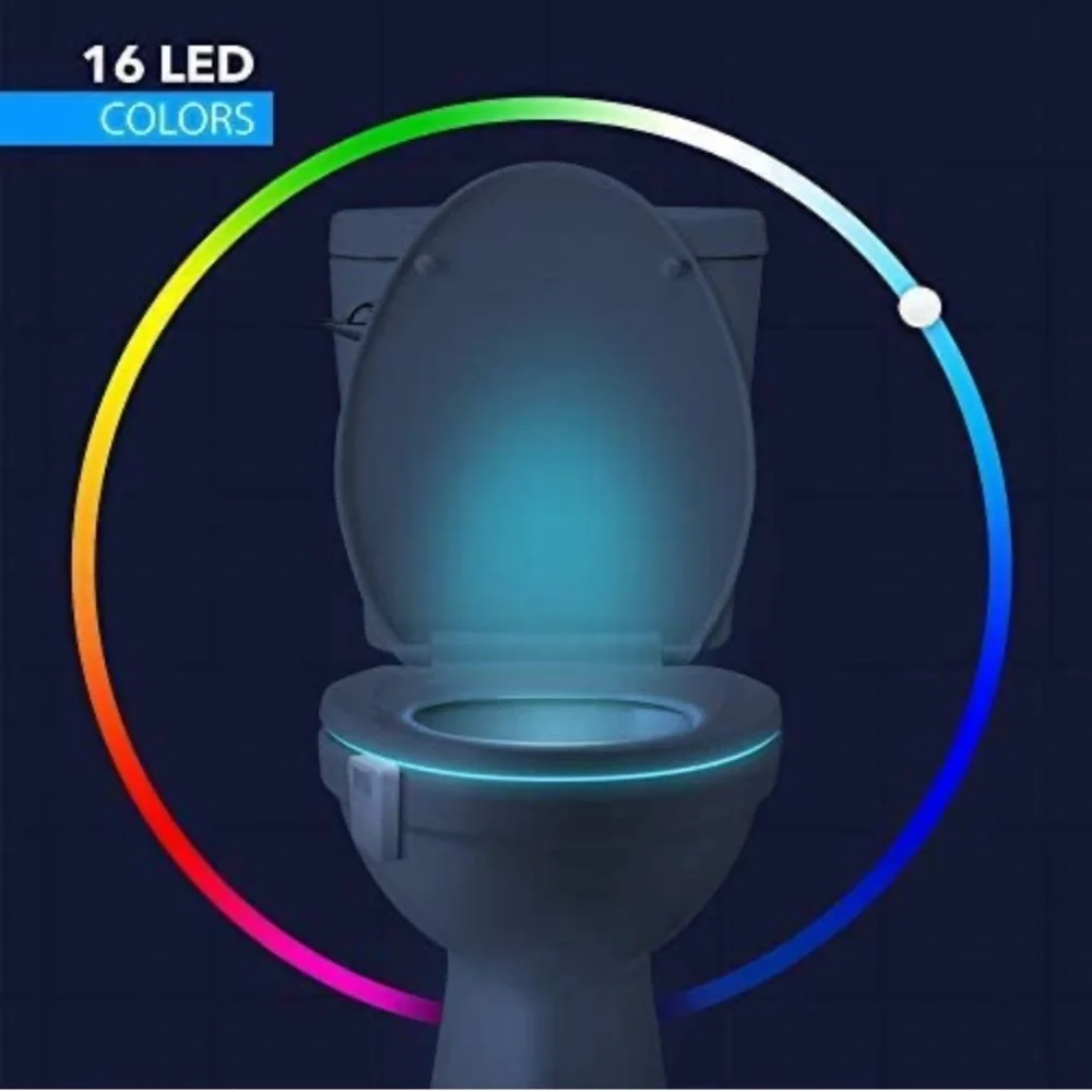 Chunace 16 color toilet night light - Picture 3 of 9